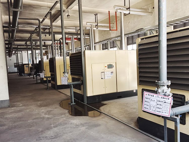 大连某冰柜制造企业空压机站